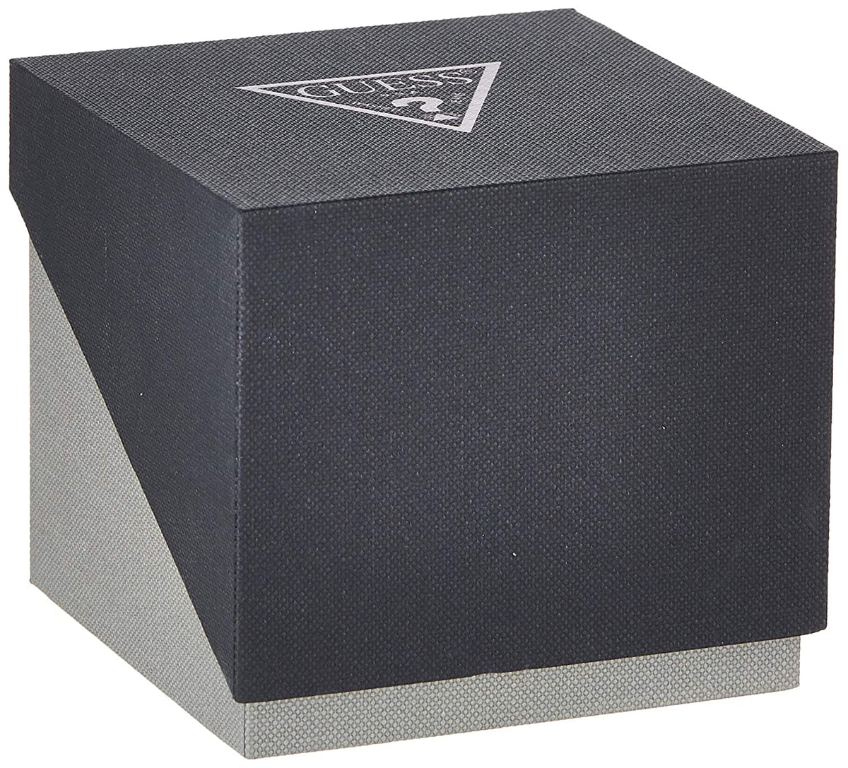 Guess W1083L3 women's watch original packaging box with brand triangle logo