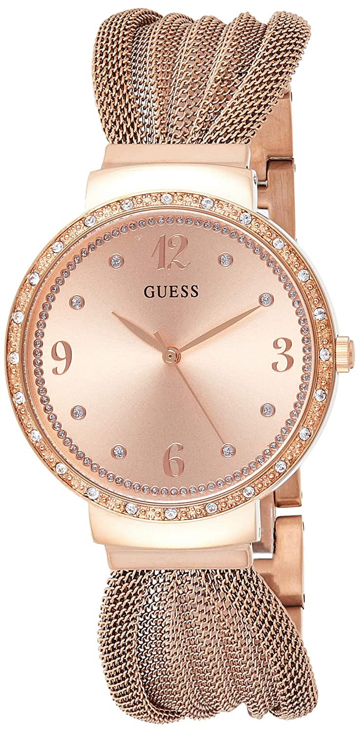 Guess Rose Gold Analogue Women's Watch W1083L3