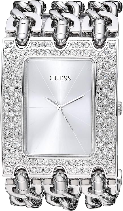 Guess Silver Stainless Steel Women's Watch - W1275L1