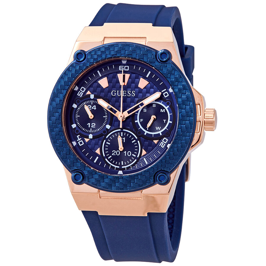 Guess Zena Blue Dial Ladies Watch W1094L2