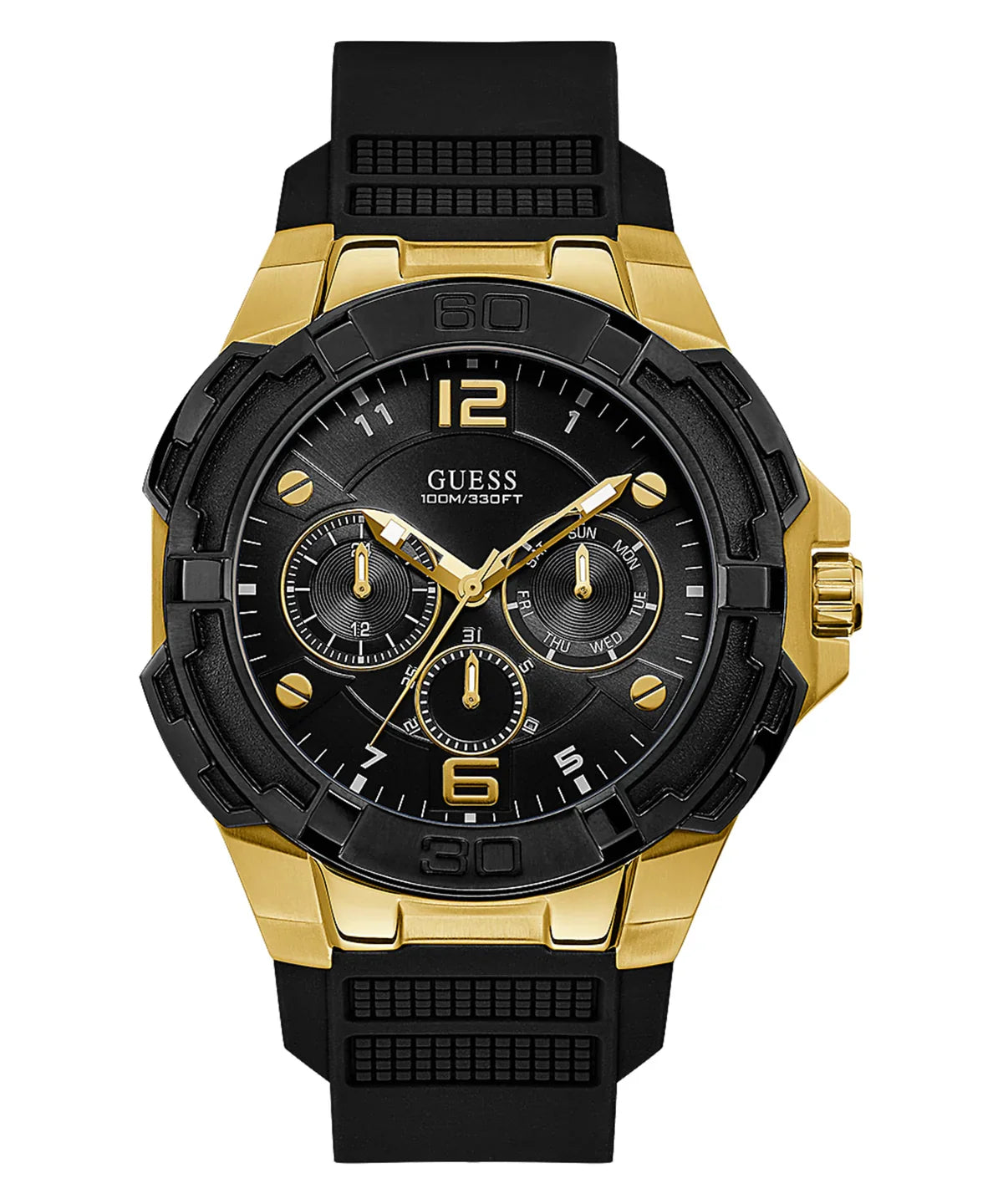 Guess Genesis Chronograph Black Men Watch - GW0100G1