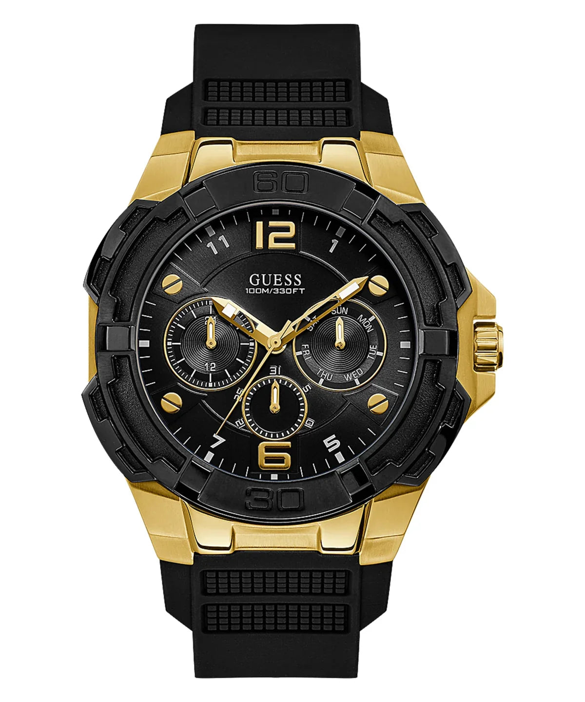 Guess Genesis Chronograph Black Men Watch - GW0100G1