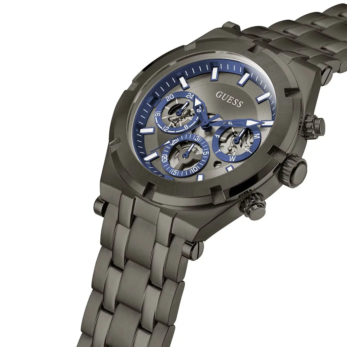 GUESS Gunmetal Multi-function Mens Watch - GW0260G3