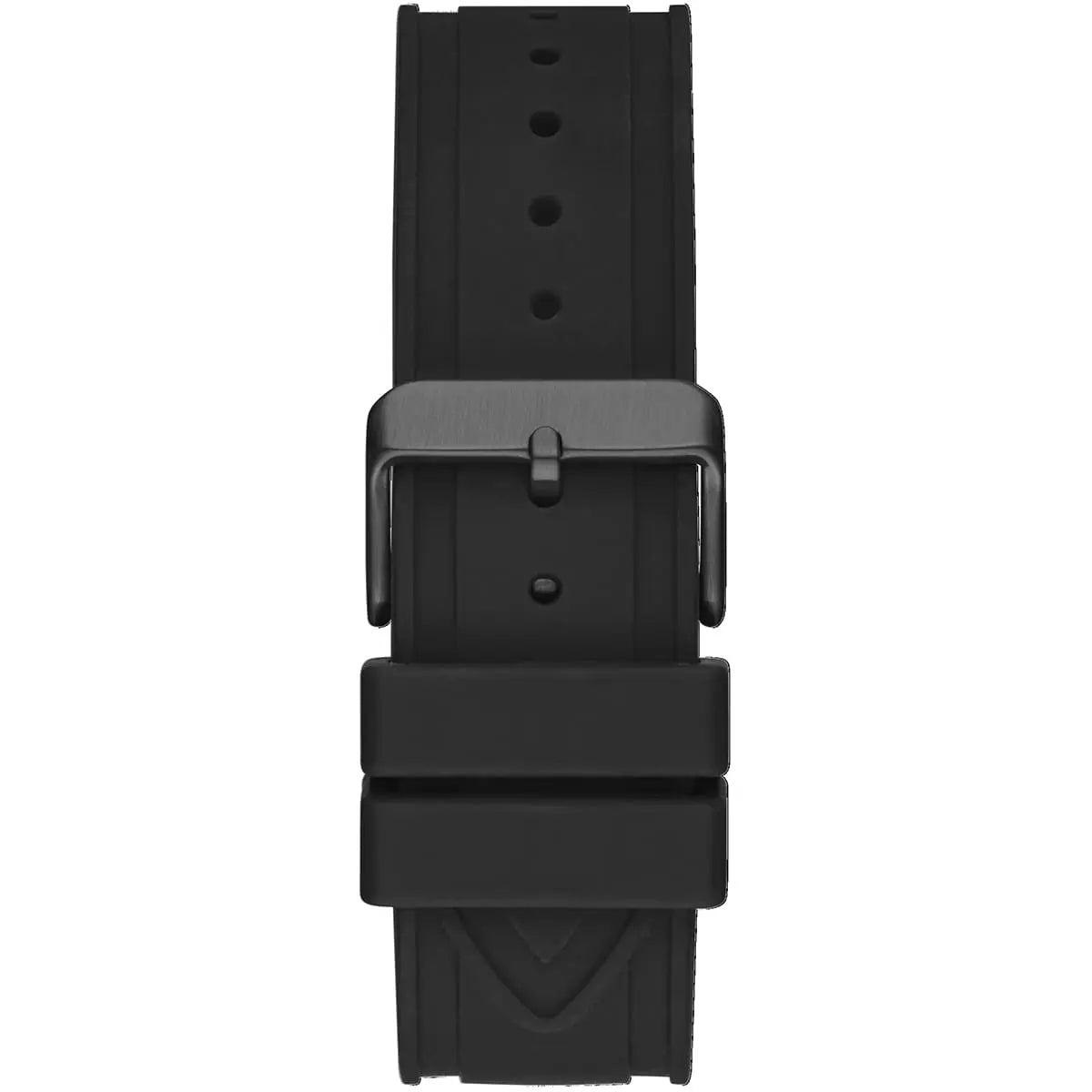 Guess Black Multifunction Steel Case Silicone Strap Men's Watch - GW0263G4