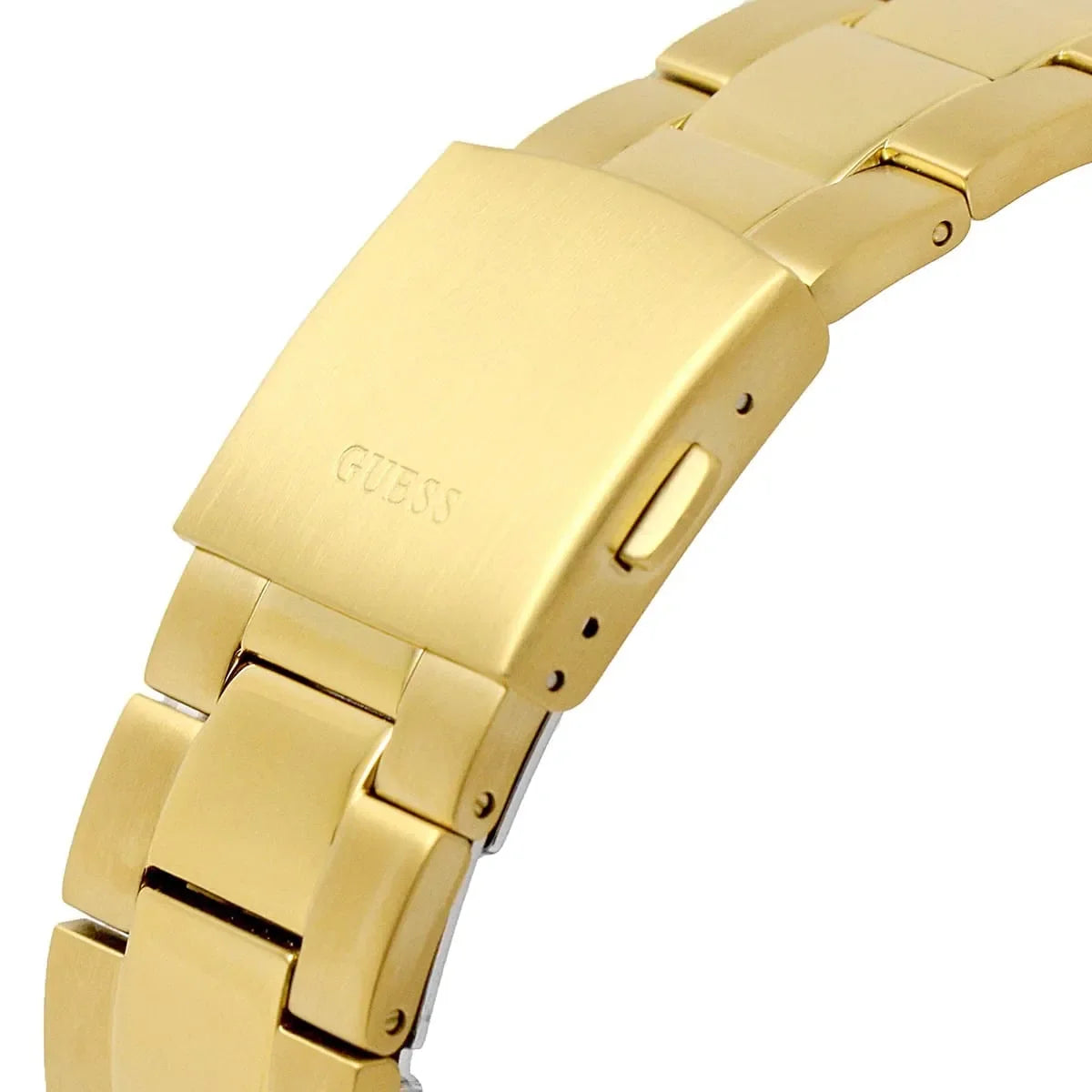 Guess Black Dial Gold Tone Stainless Men's Watch - GW0539G2