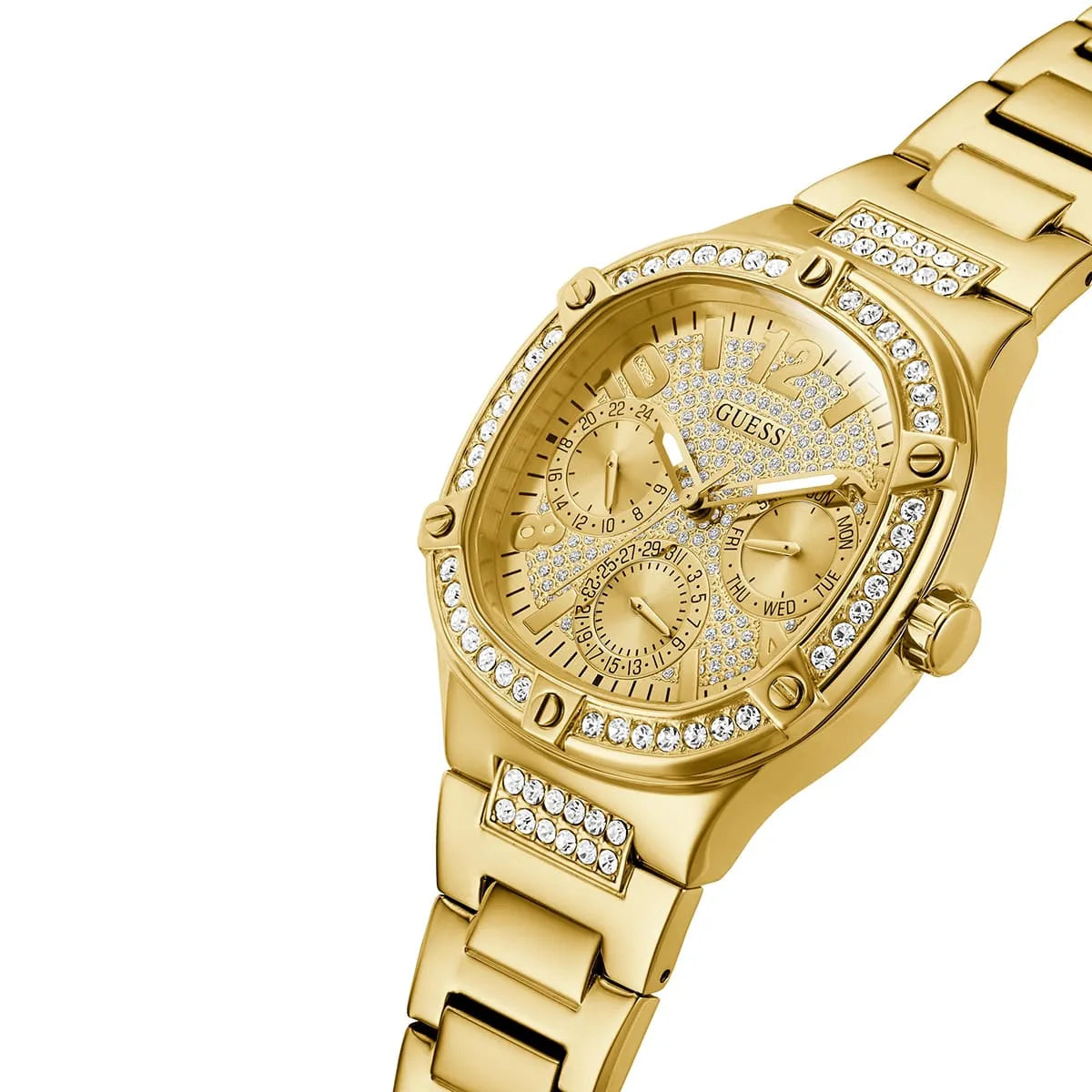 GUESS 40mm Gold Ladies Watch - GW0558L2