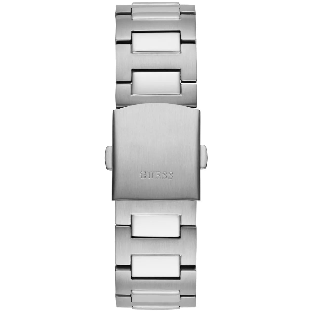 Guess Headliner Multifunction Blue Dial Silver Steel Strap Men Watch - GW0572G1