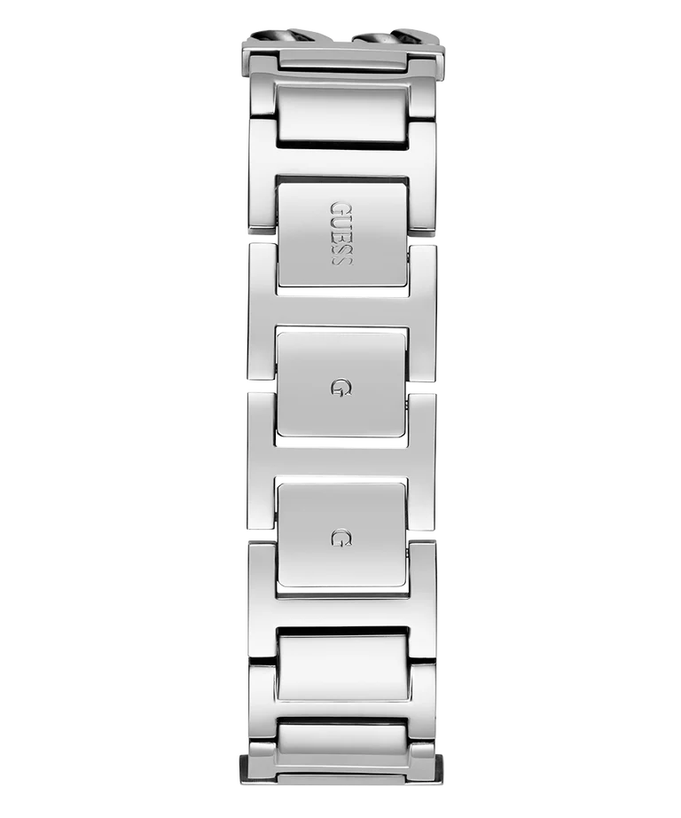 GUESS Silver Tone Square Analog Ladies Watch - GW0668L1