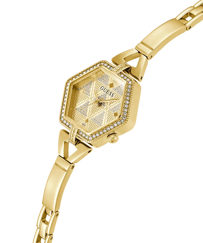 GUESS Gold Tone Analog Ladies Watch - GW0680L2