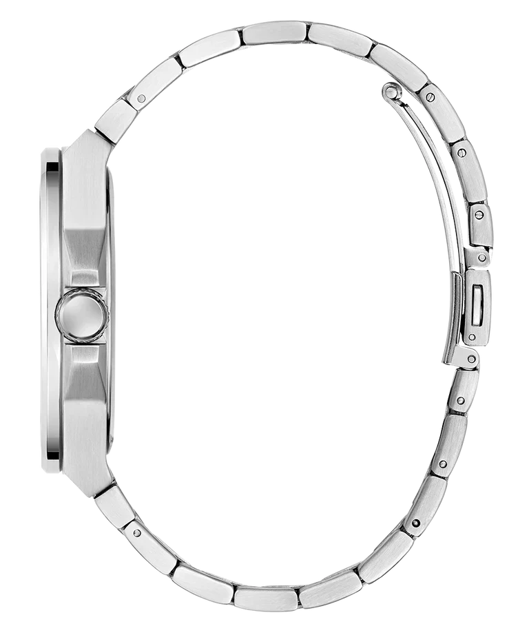 GUESS Silver Tone Analog Mens Watch - GW0789G1