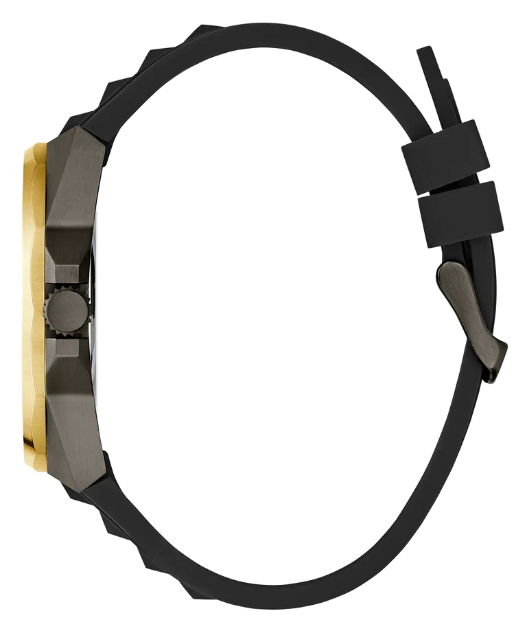 GUESS Black 2-Tone Multi-function Mens Watch - GW0799G1