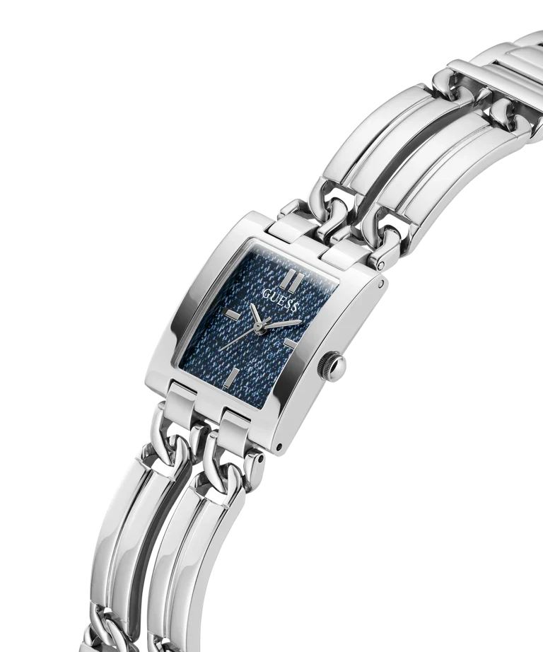 GUESS Silver Tone Analog Ladies Watch - GW0807L1
