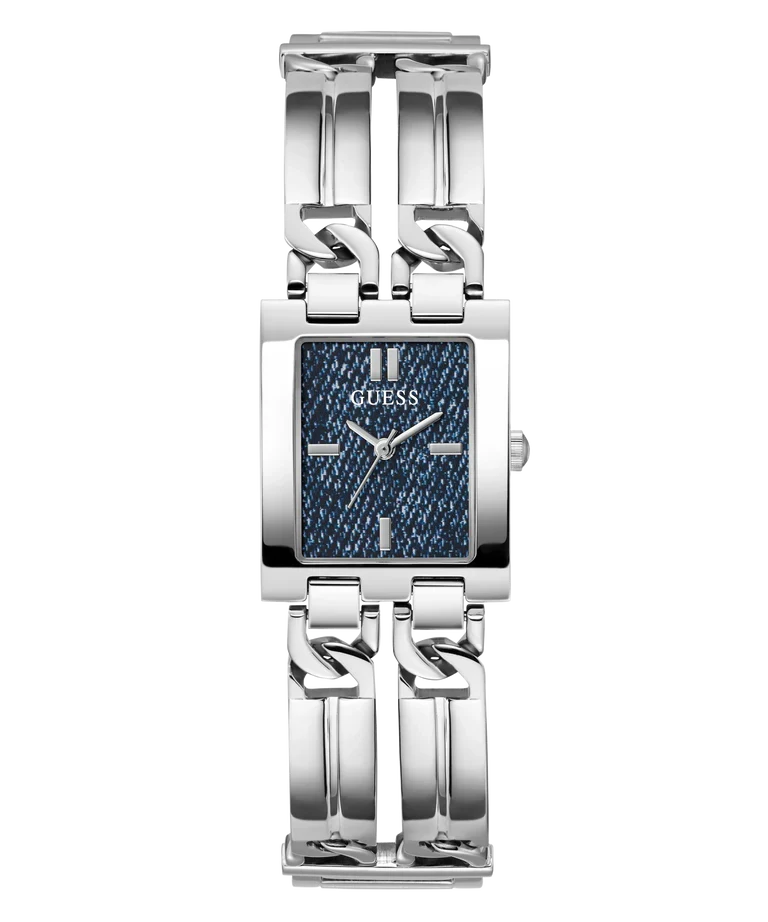 GUESS Silver Tone Analog Ladies Watch - GW0807L1