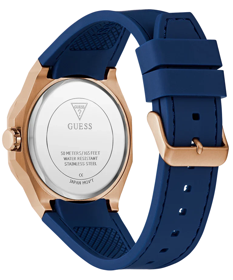 GUESS Rose Gold Tone Analog Mens Watch - GW0850G3