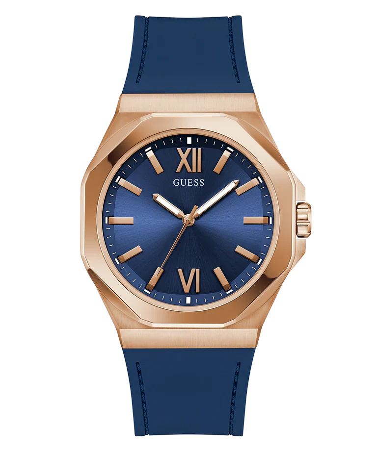 GUESS Rose Gold Tone Analog Mens Watch - GW0850G3