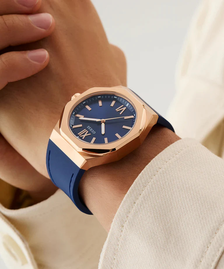 GUESS Rose Gold Tone Analog Mens Watch - GW0850G3
