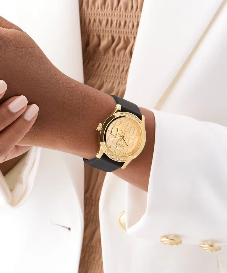 GUESS Gold Tone Analog Ladies Watch - GW0860L1
