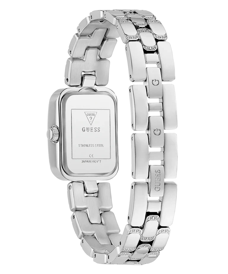 GUESS Silver Tone Analog Ladies Watch - GW0865L1
