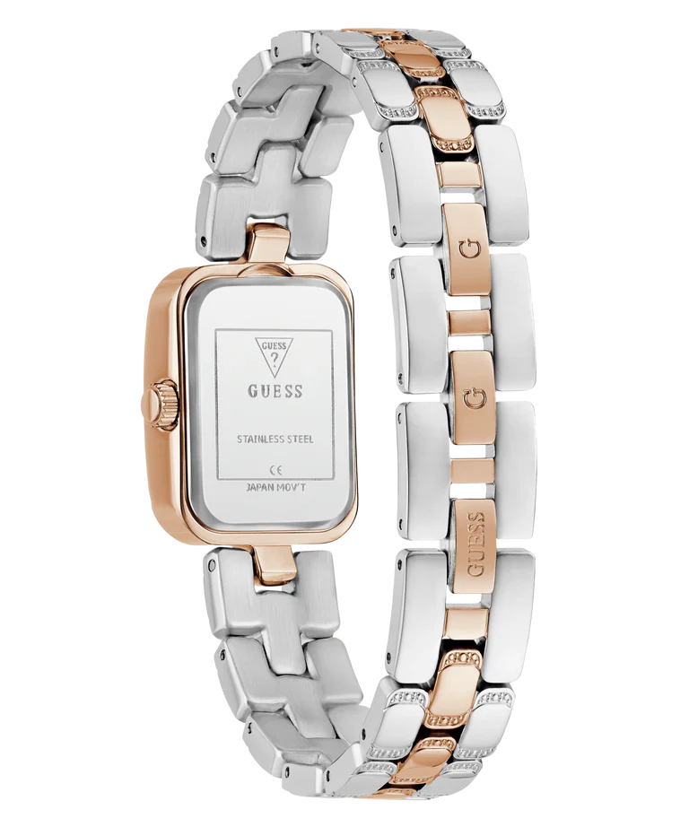 GUESS Rose Gold Tone Analog Ladies Watch - GW0865L5