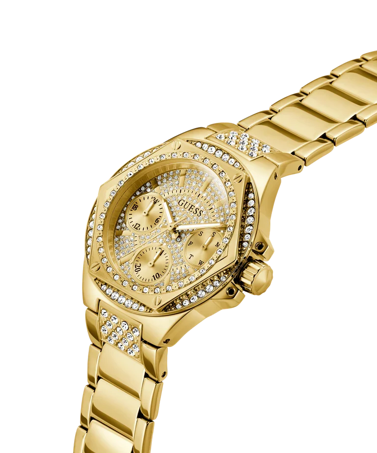 GUESS Gold Tone Multi-function Ladies Watch - GW0878L2