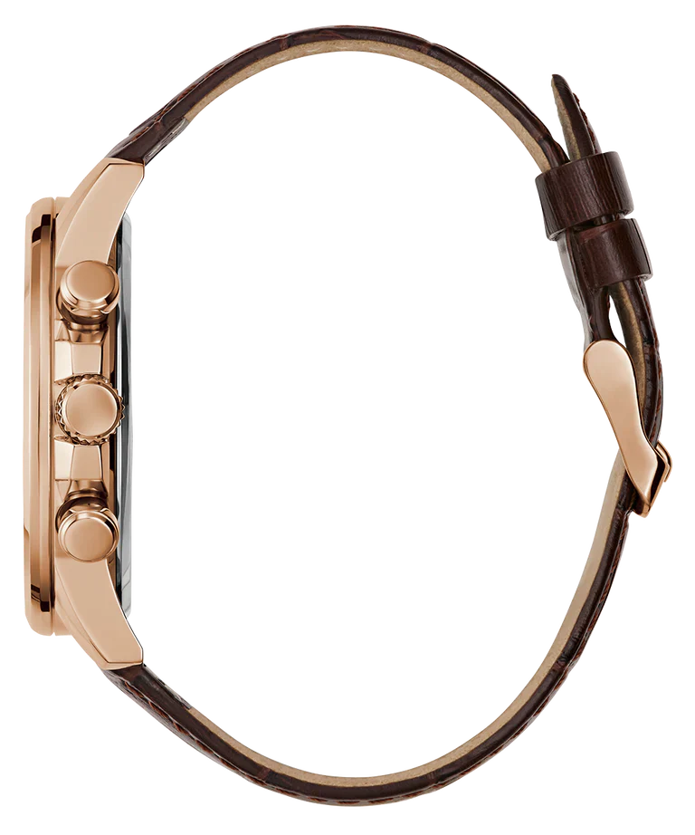 GUESS Brown Multi-function Mens Watch - GW0901G3