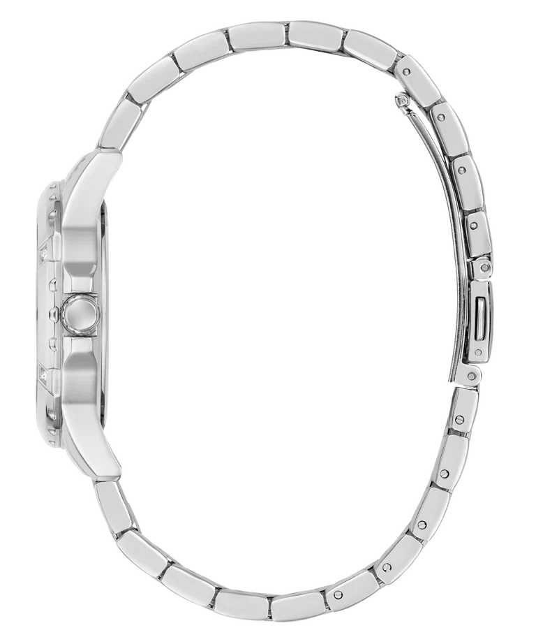 GUESS Silver Tone Analog Ladies Watch - GW0948L7