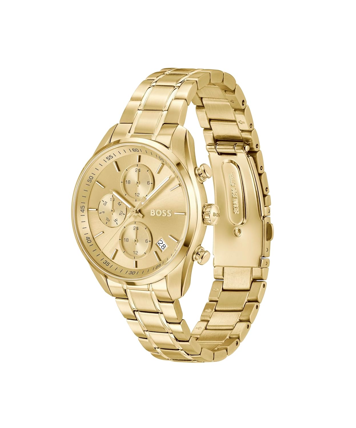 Hugo Boss Gold Steel Multi-function Women's Watch - 1502768