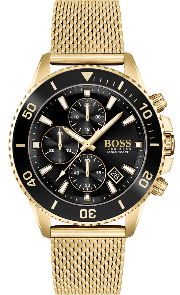 Hugo Boss Admiral Gold Chronograph Men's Watch 1513906