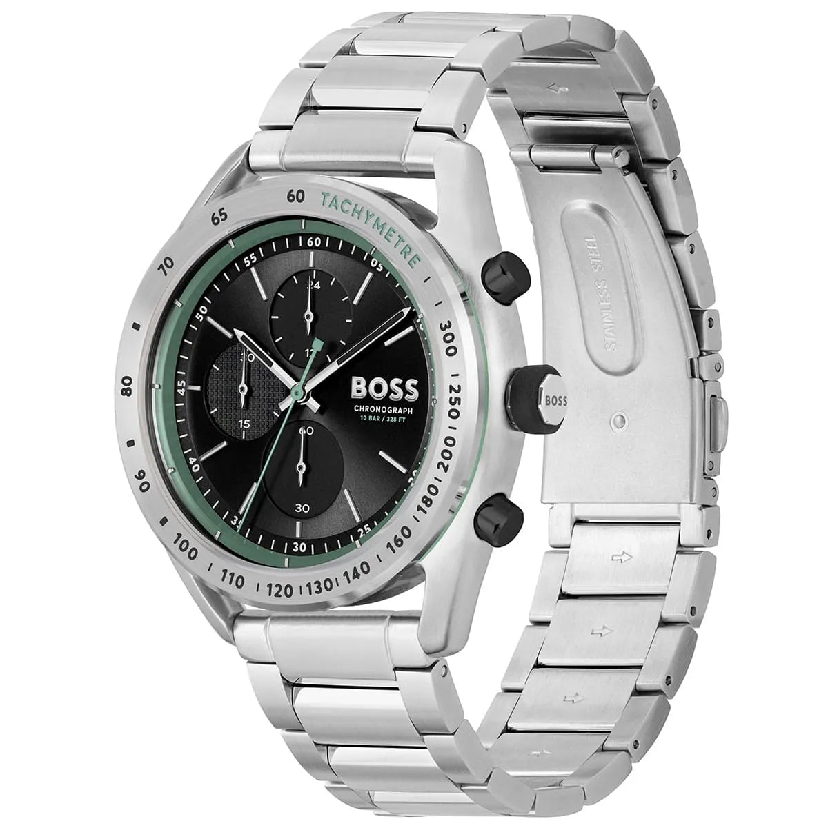 Hugo Boss Center Court Chronograph Stainless Steel Bracelet Men's Watch - 1514023