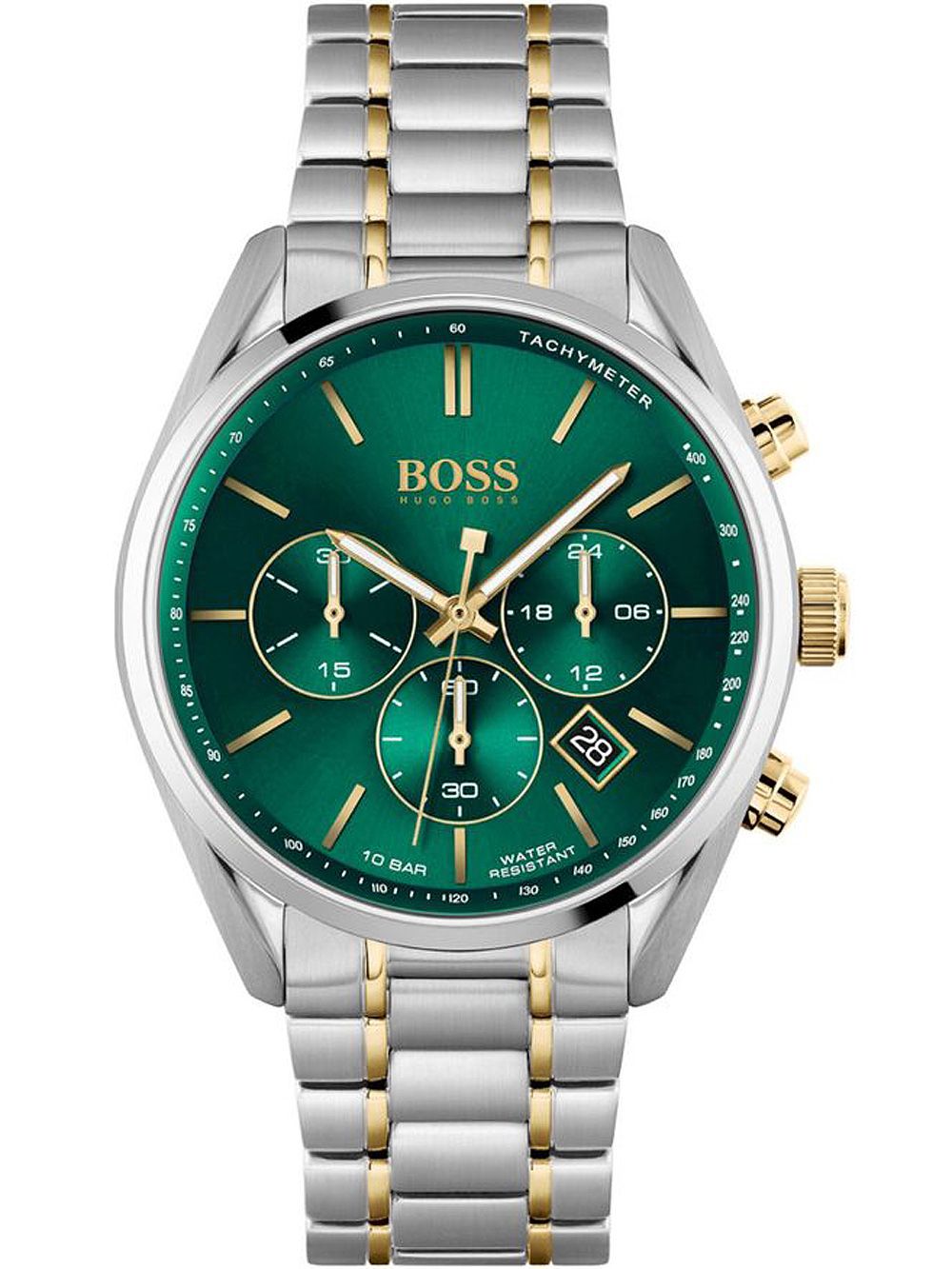 Hugo Boss Champion Green Dial Men's Watch 1513878