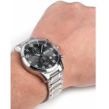 Hugo Boss chronograph 1513181 watch worn on wrist