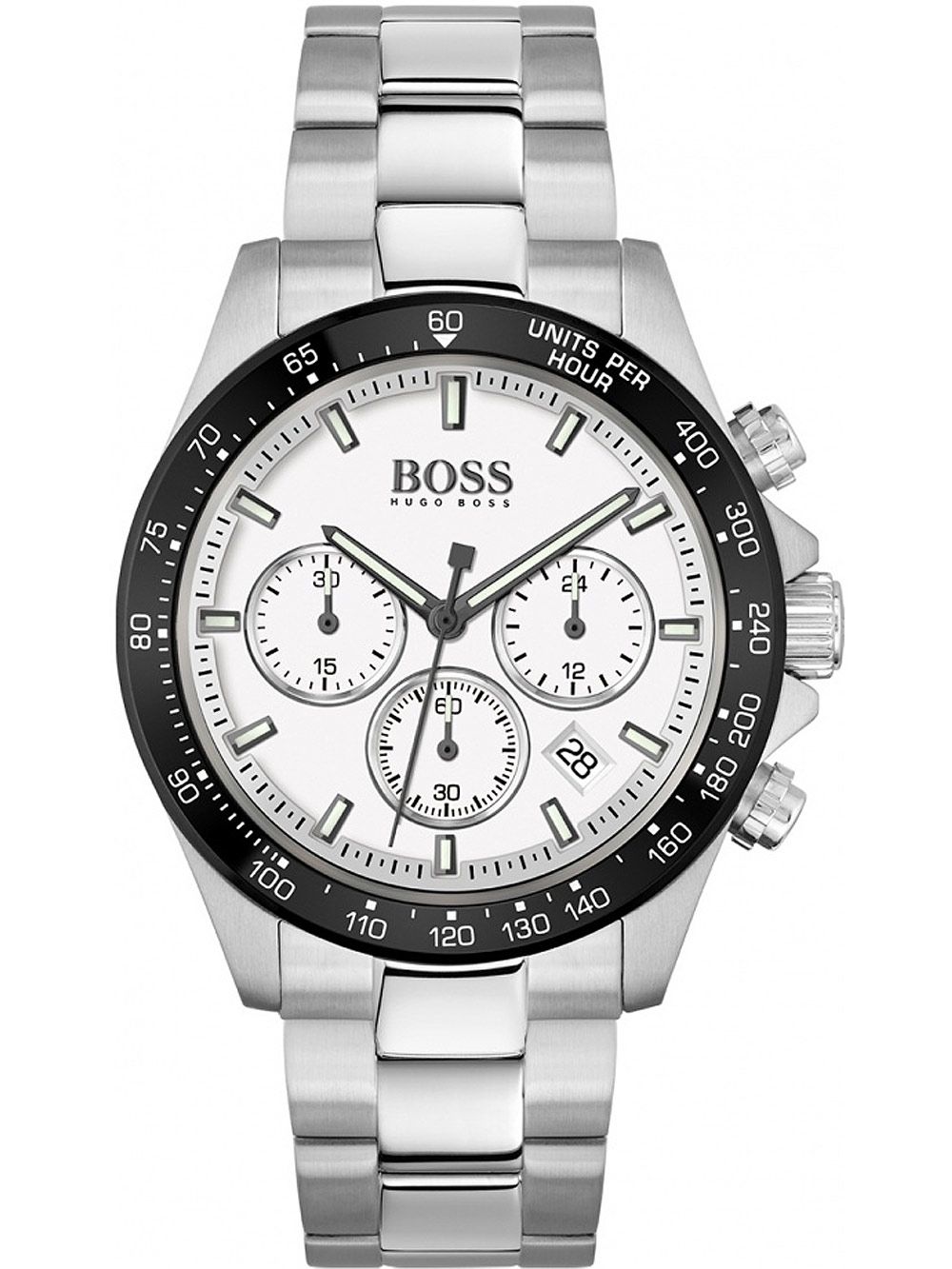 Hugo Boss Hero Silver Chronograph Men's Watch 1513875