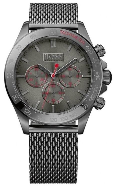 Hugo Boss Ikon Chronograph Grey Dial Men's Watch 1513443