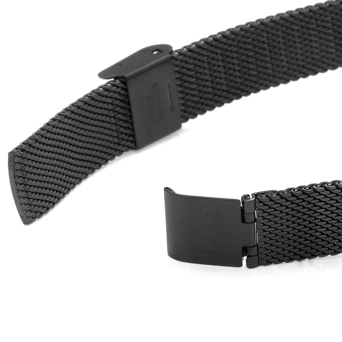 Hugo Boss Infinity Black Dial Black Mesh Bracelet Watch for Women - Watch Connection