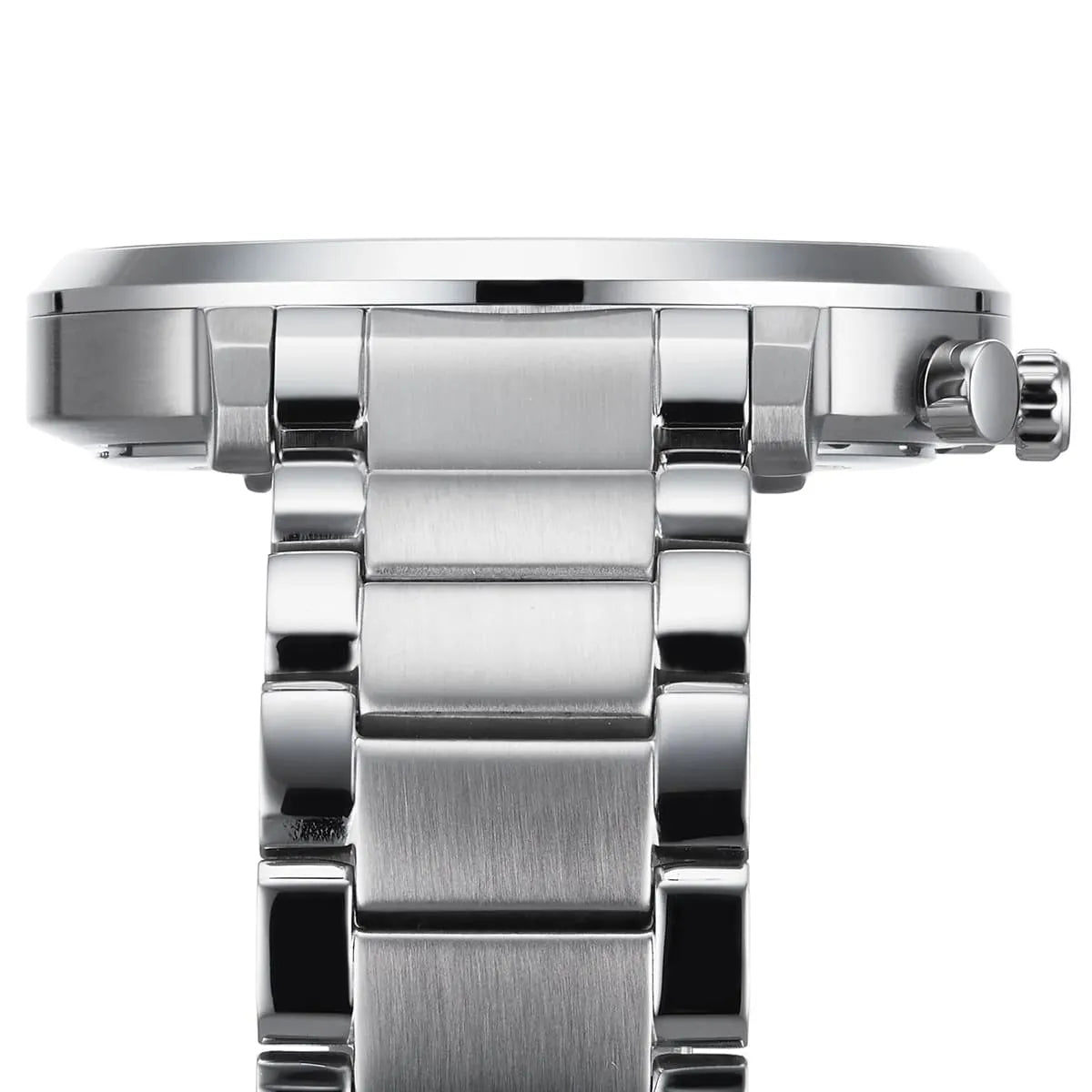 Hugo Boss Integrity stainless steel bracelet strap with links and fold-over clasp