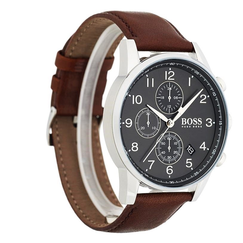 Hugo Boss Navigator Stainless Steel Quartz Chronograph Men's Watch 1513494