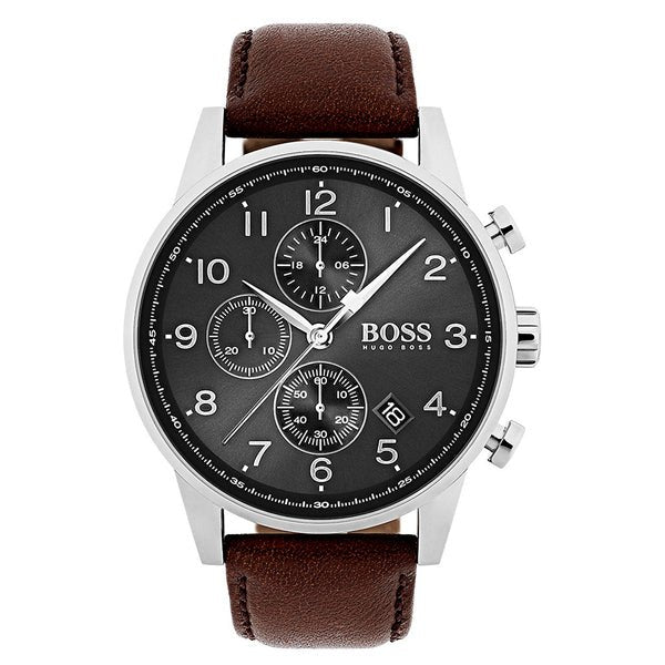 Hugo Boss Navigator Stainless Steel Quartz Chronograph Men's Watch 1513494