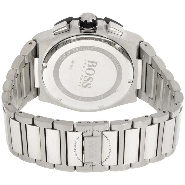 Hugo Boss Supernova Chronograph Navy Dial Silver Men's Watch 1513360