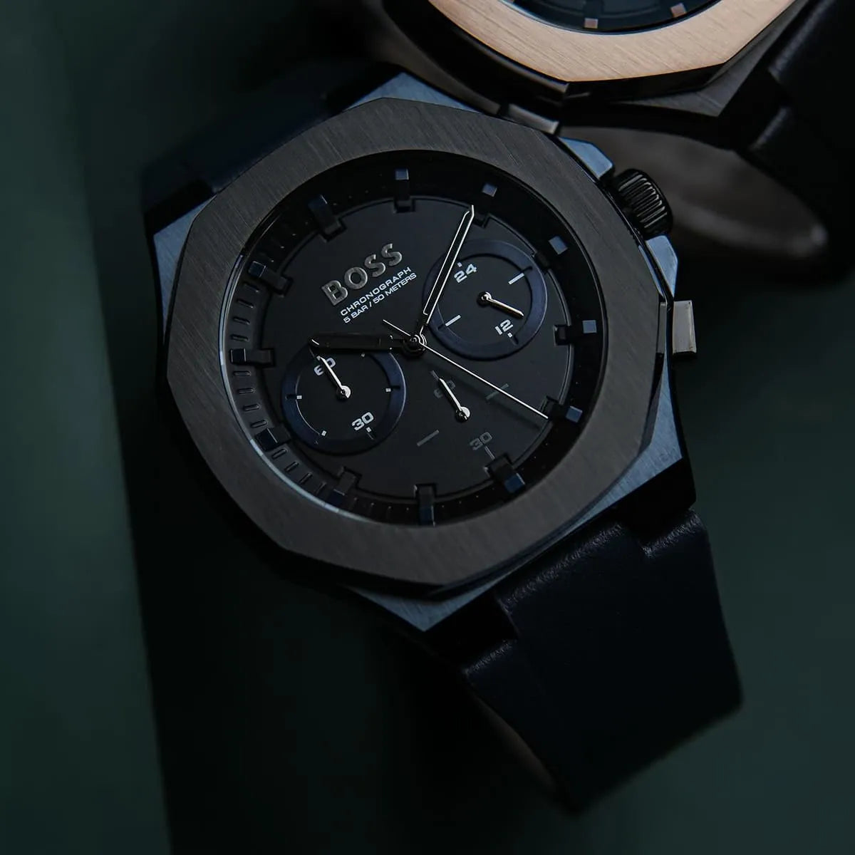 Hugo Boss Taper Black Dial Men's Watch - 1514086