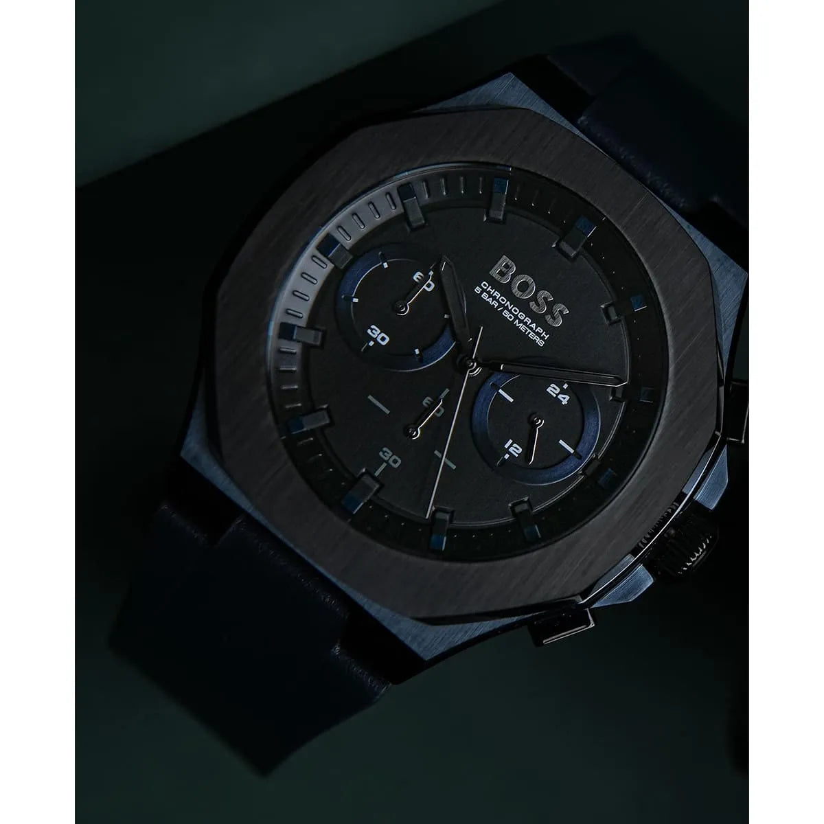 Hugo Boss Taper Black Dial Men's Watch - 1514086