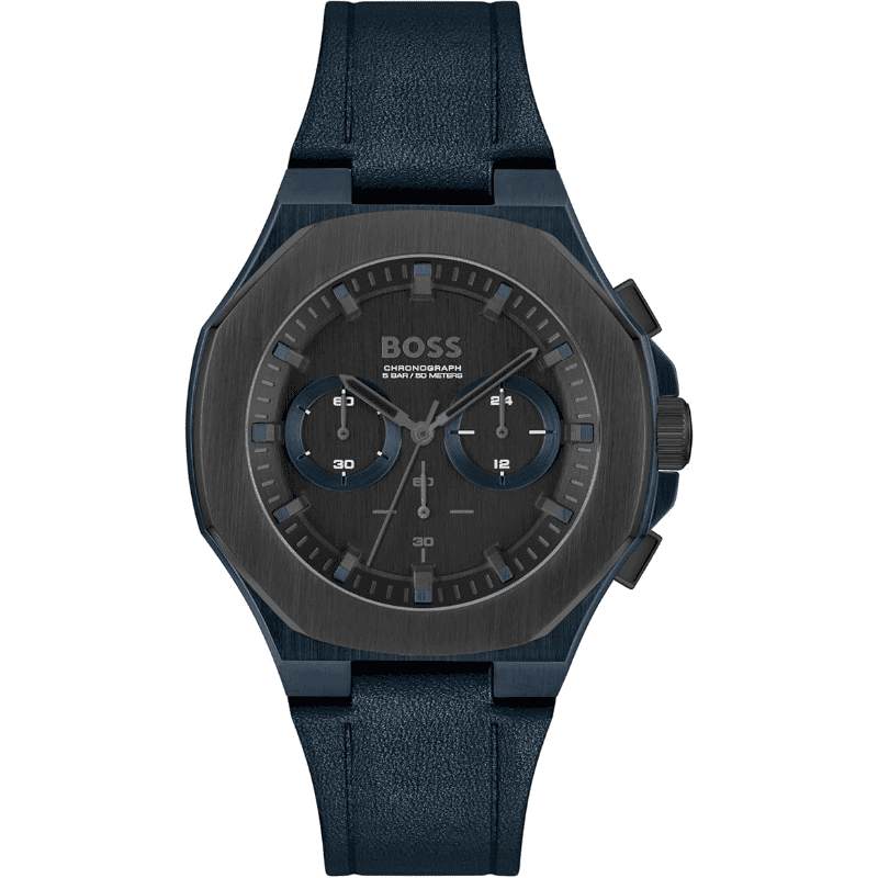 Hugo Boss Taper Black Dial Men's Watch - 1514086