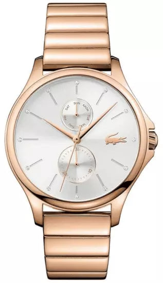 Lacoste Victoria Silver Dial Stainless Steel Ladies Watch 2001027