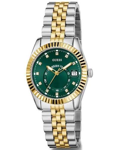 GUESS Jada 2-Tone Multi-function Date Ladies Watch - GW0936L3