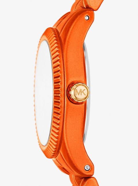Michael Kors Lexington Orange-Tone Women's Watch - MK7538LE