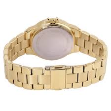 Michael Kors Lennox His and Hers Pavé Gold Watch MK1061