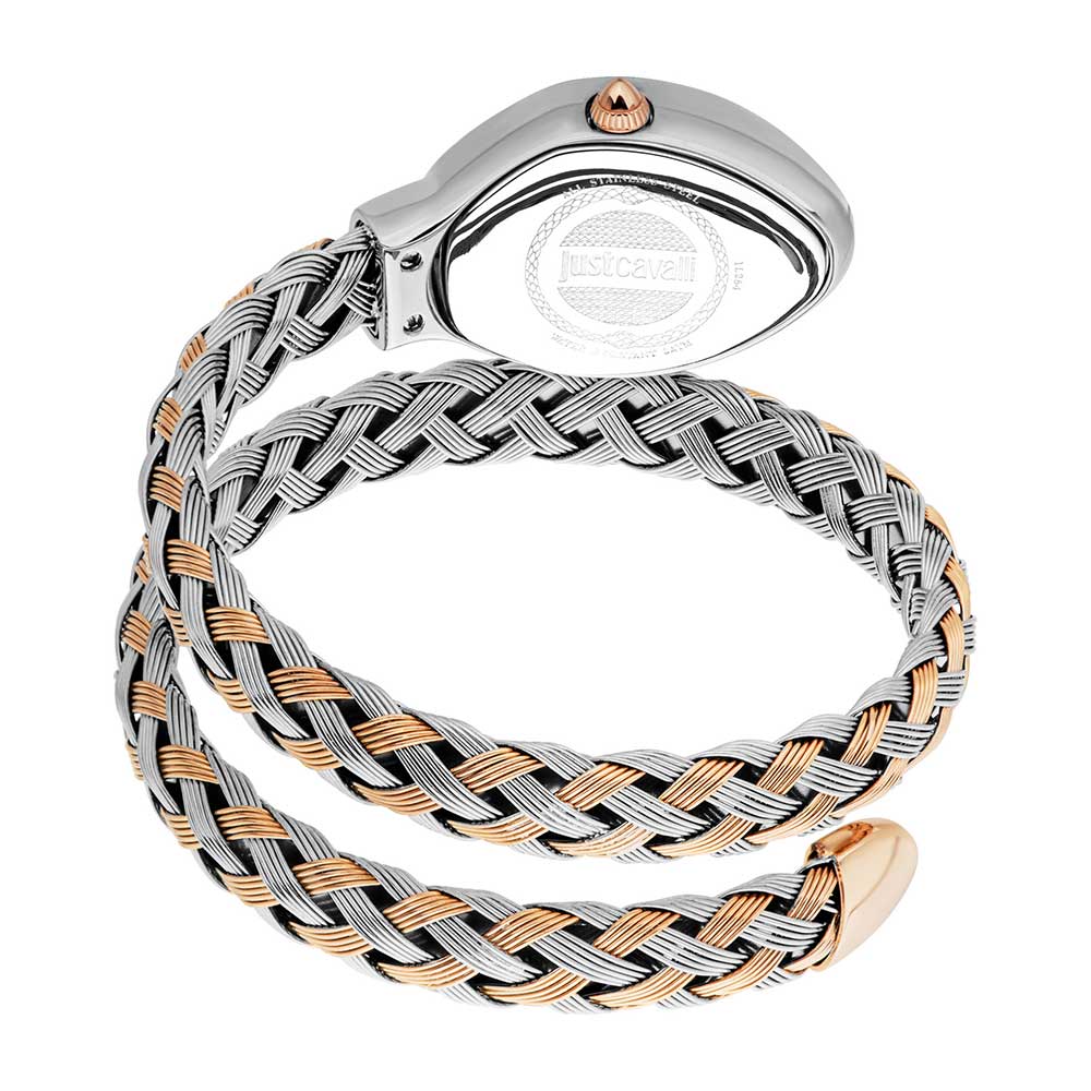 Just Cavalli Signature Snake Quartz Women's Watch - JC1L264M0075