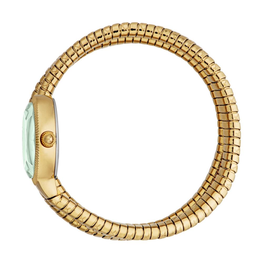 Just Cavalli Signature Snake Green Dial Ladies Watch - JC1L269M0035