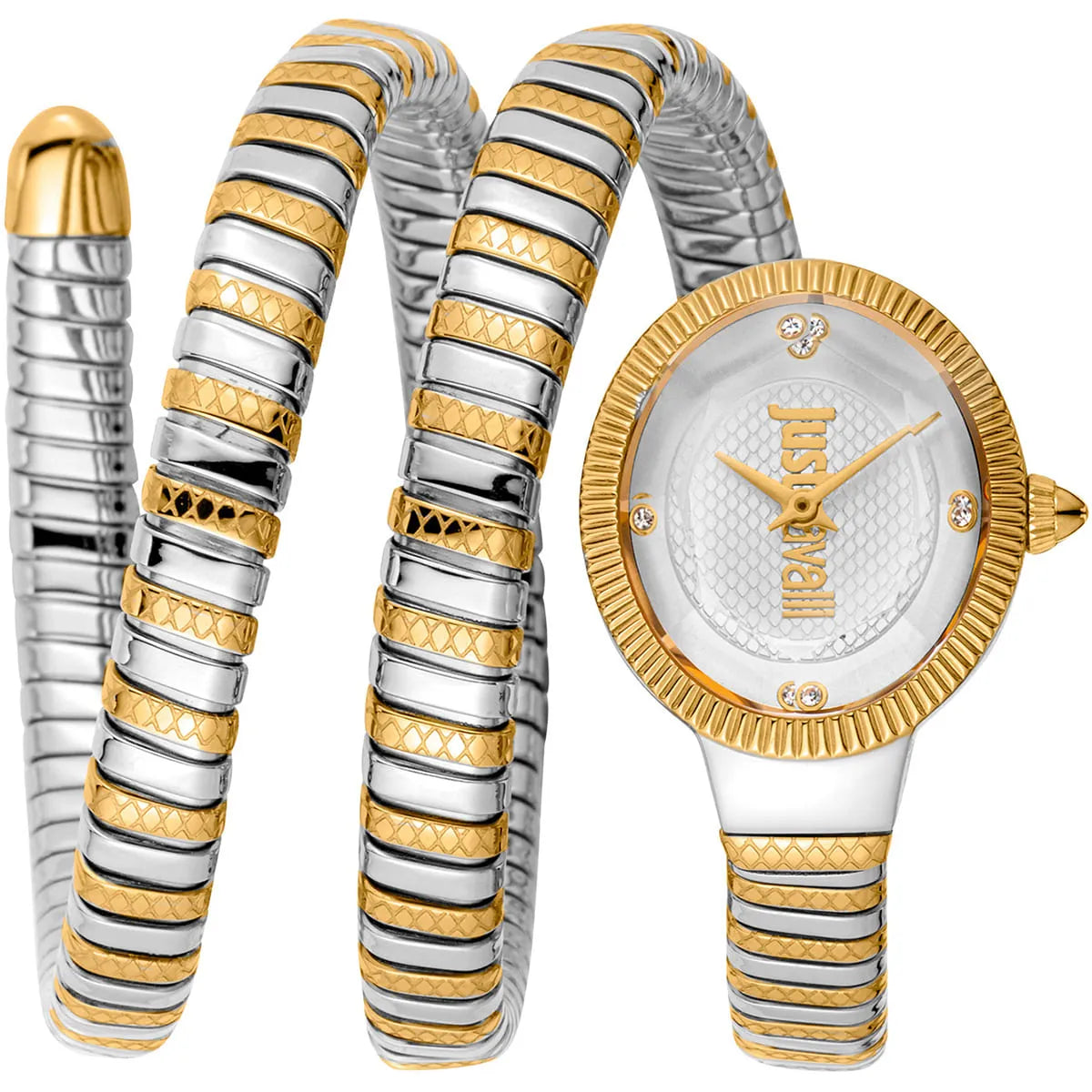 JUST CAVALLI After Party Analog Gold Women Watch - JC1L269M0055