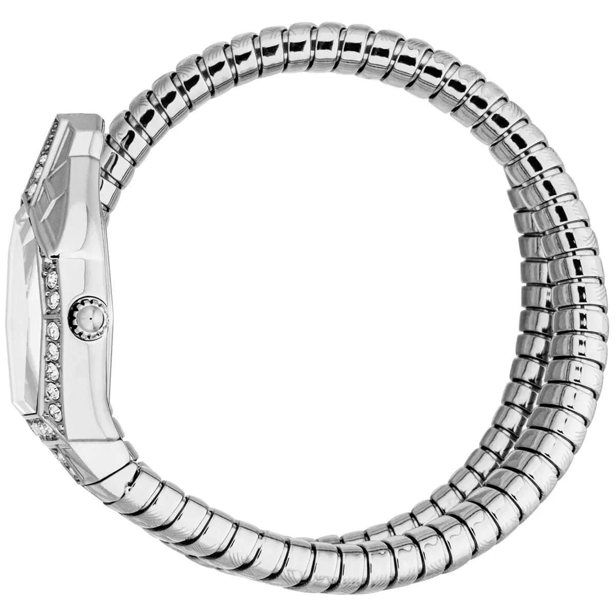 Just Cavalli Ornato Snake Silver Women's Watch - JC1L303M0015