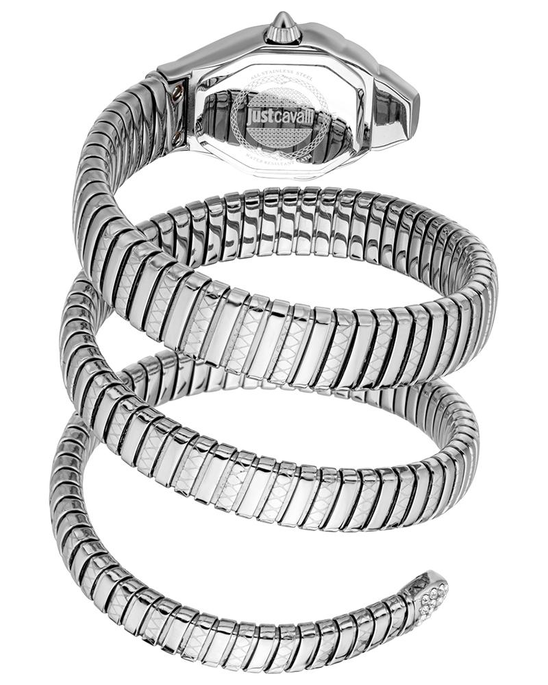Just Cavalli Signature Snake Ambra Silver - JC1L370M0015
